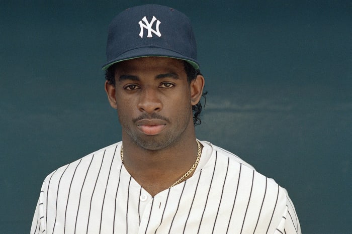 Sanders began his professional baseball career with the Yankees, but didn’t last long in the Bronx.